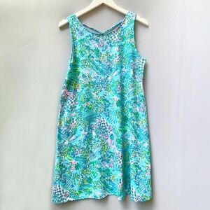 Lilly Pulitzer Kristen Dress Small Blue Lilly Loves South Carolina Sleeveless
